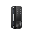 Fechadura Eletrônica Digital Intelbras Senha|Biometria MFR4000 Preto Sobrepor